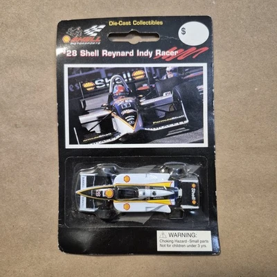 NOS 1996 Shell Reynard Indy Racer Die Cast Car #28 EPI Sports Collectible 1:64  - Image 1 of 4