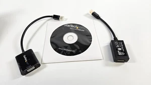 StarTech Mini DisplayPort To HDMI & Mini Display Port to VGA with Drivers CD - Picture 1 of 4