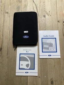 96-02 FORD KA OWNERS HANDBOOK MANUAL PACK AND WALLET Print 2000 Ref18069 - Picture 1 of 15