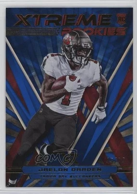 2021 Panini XR Xtreme Rookies Blue /99 Jaelon Darden #XTR14 RC - Image 1 of 2