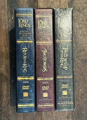 Lord of the Rings DVD Complete Trilogy Special Extended Edition 12 Disc Box Set - Image 1 of 4