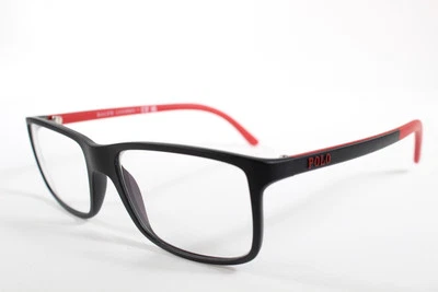 Ralph Lauren Eyeglasses PH 2126 5504 Men Black Full Rim Plastic Glasses Frames - Image 1 of 4
