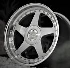 Alloy Wheels 18" 04 For Vauxhall Meriva Omega Speedstar Zafira 5x110 Silver