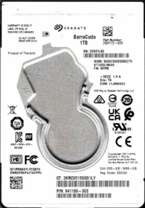 ST1000LM049 P/N: 2GH172-023 F/W: RPM3 TK ZGS JAN 2022 Seagate 1TB - Picture 1 of 2