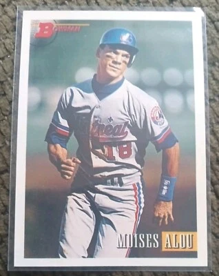 Moises Alou - 1993 Bowman  Montreal Expos #452 - Great Condition ! - Image 1 of 2