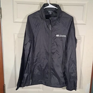 Citizens Business Bank Landway Windbreaker Womens Size XL Black With Hood NWT - Picture 1 of 19
