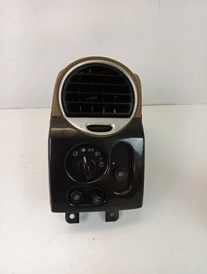 GMC Envoy XL 2002 2003 tablero calefacción aire acondicionado ventilación panel exterior parrilla bisel conjunto Foto 1 de 4