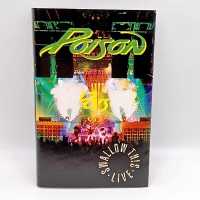 Poison – Swallow This Live Cassette 1991 Capitol Records – C4-98046 - Image 1 of 3