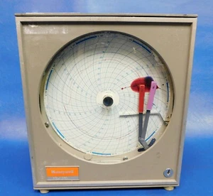 Honeywell 612X9-HT-00-00-7M Chart Recorder Temp. & Humid. Untested - Picture 1 of 3