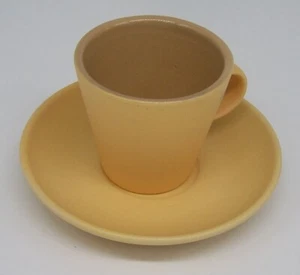 TAZAS DE CAFÉ Y PLATILLOS DE TÉ ESPRESSO DEMITASSE BRONCEADO - JUEGO DE 4 - NUEVO EN CAJA - Imagen 1 de 8