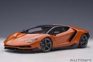 1:18 Autoart Lamborghini Centenario 2016 Orange Argos AA79201 Modellino - Foto 1 di 2
