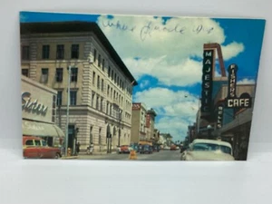 Postcard Downtown Brownsville Elizabeth Street Fishers Cafe Texas H288 - Bild 1 von 2