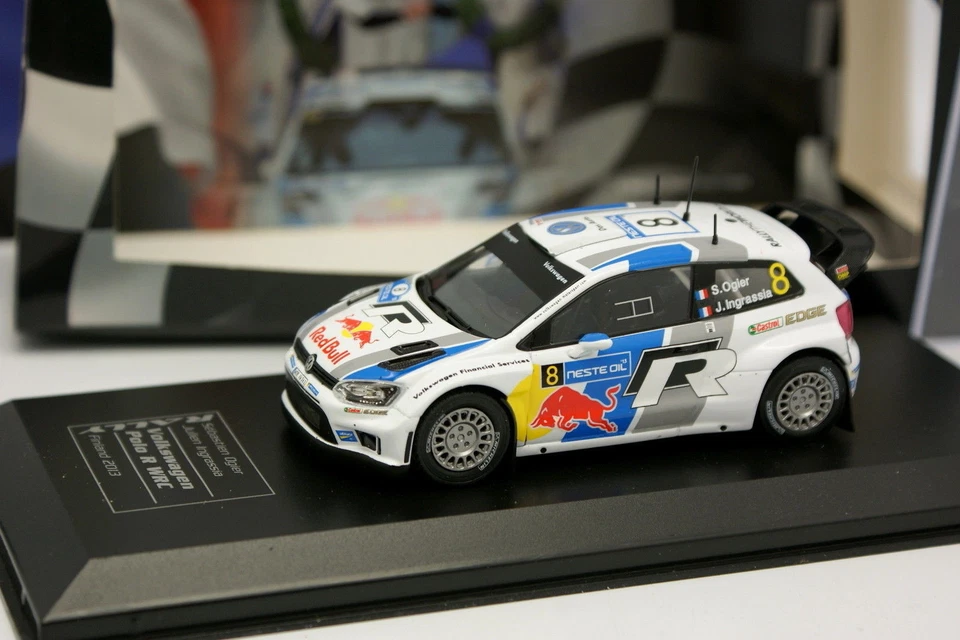Ixo Die Cast Club 1/43 - VW Polo R WRC Finlandia Rally 2013 Ogier - Immagine 1 di 1