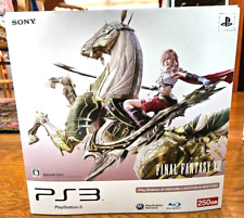 Sony PlayStation 3 PS3 250GB FINAL FANTASY XIII LIGHTNING EDITION Set From Japan