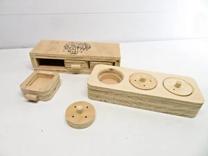SMALL PET SELECT WOODEN LID AND DRAWER PUZZLES** - Picture 1 of 17