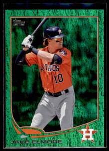 2013 Topps Update Emerald Jake Elmore    #US186 Houston Astros