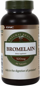 GNC Natural Brand Bromelain 500mg,60 servings  