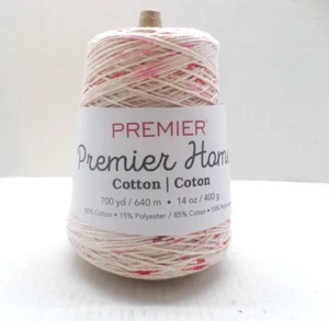 Premier Home Cotton Yarn 14 Ounce Cone Jelly Dots - Picture 1 of 3