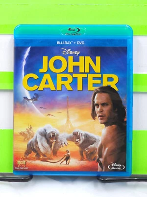 JOHN CARTER TAYLOR KITSCH LYNN COLLINS WILLEM DAFOE 2-DISC DVD & BLU RAY Foto 1 de 3