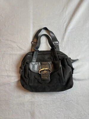 Cartera de gamuza y cuero Charles David Foto 1 de 4