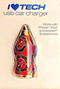 Cargador enchufable USB para Smartphone CAR con diseño Cruz de Malta de Bombero  - Imagen 1 de 2