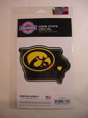 NEW - SISKIYOU SPORT HOME STATE DECAL - IOWA HAWKEYES - Image 1 of 2