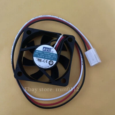 AVC DS04010S12L DC12V 0.08A 40mm 4010 3-wire silent cooling fan 3pin - Image 1 of 2