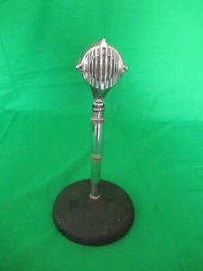 Astatic D-500 Bullet Head Ham/CB Base Station Microphone D-51 Stand No Cable - Photo 1/8