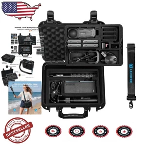 Estuche Insta360 X5/X4/X3: Impermeable, Carcasa Rígida, Almacenamiento de Espuma EVA Personalizado para A... - Imagen 1 de 11