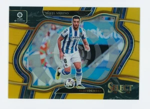 2022-23 Mikel Merino Panini Select Field Level Gold Prizm Real Sociedad 9/10 - Picture 1 of 3