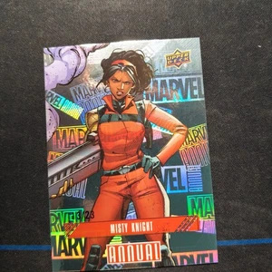 Case Hit 2023-24 UD Marvel Annual Misty Knight Hologram /23 SSP Card #53 A6 - Picture 1 of 2