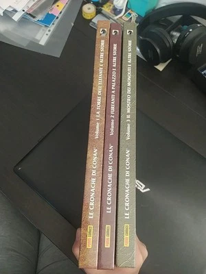 LE CRONACHE DI CONAN  1/3 Cartonati  Completa Panini 2004 Italiano Dark Horse  - Immagine 1 di 4