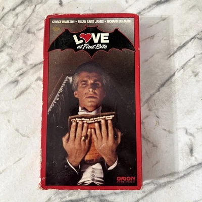 Love at First Bite (VHS, 1993) Rare Vintage 🔥Halloween Scary - Image 1 of 4