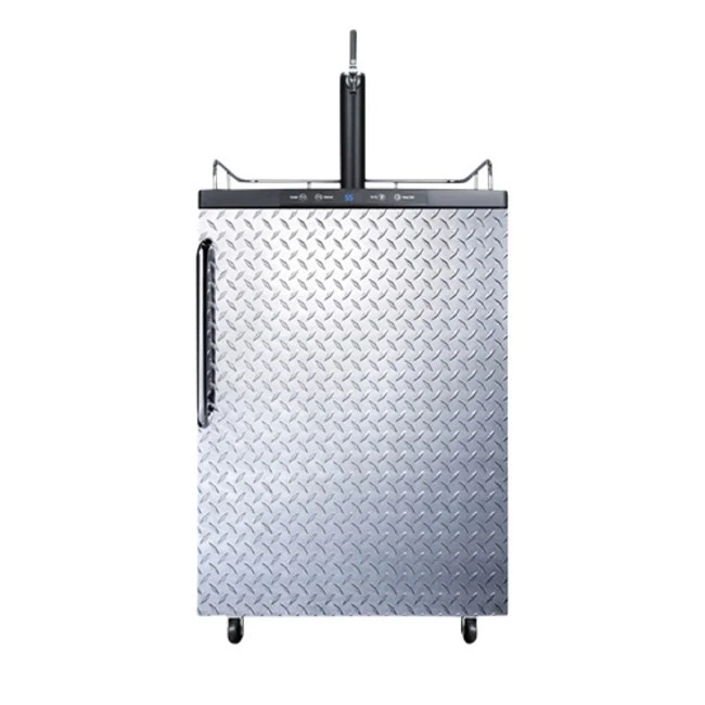 Summit SBC635MDPL 24"W 6 Cu. Ft. Kegerator de un solo grifo - acero inoxidable Foto 1 de 1