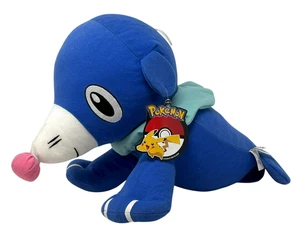 POKEMON Popplio Character Blue 17" Plush Toy Factory Hanging Loop 2019 Nintendo - Picture 1 of 10