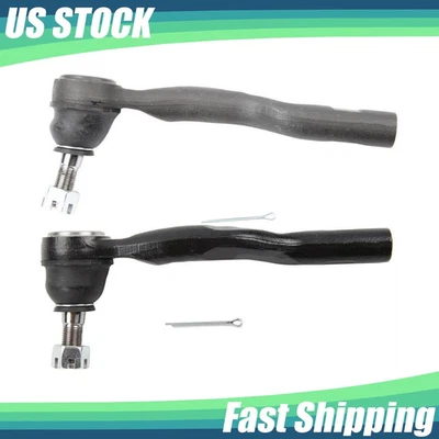 Juego de 2 extremos de barra de amarre de dirección exterior delantera para Mazda 2014-2017 6 piezas Foto 1 de 4