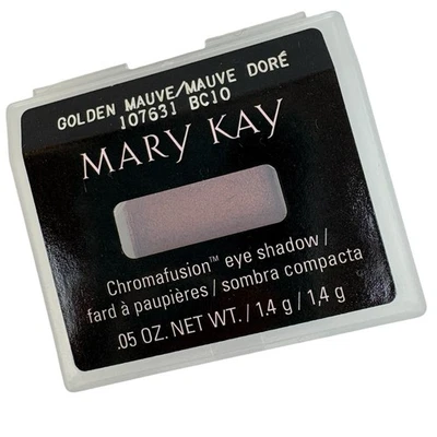 Eye Shadow NEW Mary Kay Chromafusion Golden Mauve / Dore .05 oz ITALY #107631 - Image 1 of 4