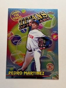 2000 TOPPS CHROME OWN THE GAME, PEDRO MARTINEZ, #OTG28, INSERT, RED SOX, NRMT - Picture 1 of 2