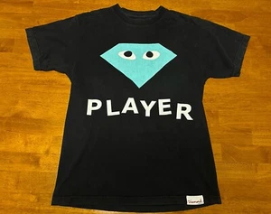 Diamond Supply Co Player CDG Style Black Tshirt Medium *Read* - Picture 1 of 9
