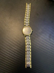 GENEVA Bicolor Analog Unisex Uhr Goldfarben Silberfarben - Bild 1 von 4