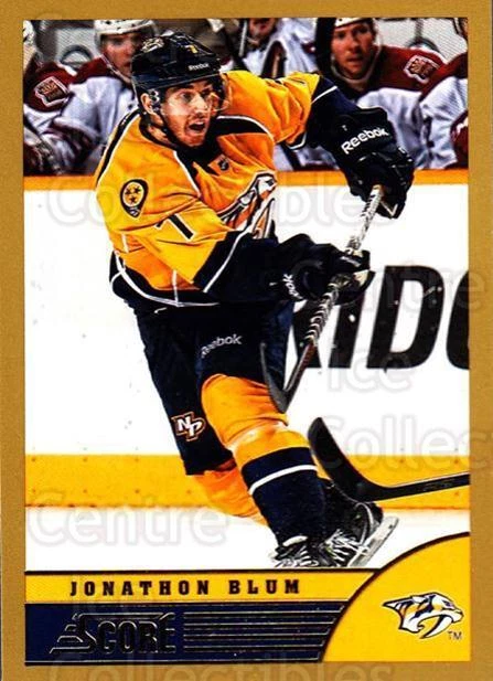2013-14 Score Gold #281 Jonathon Blum - Image 1 of 1