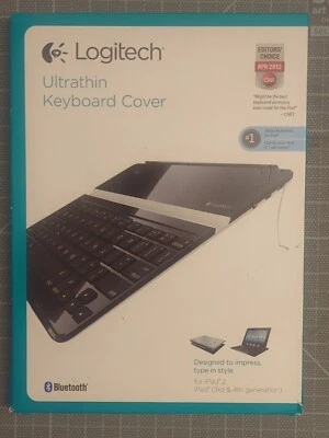 Logitech Wireless Bluetooth Ultrathin Keyboard Cover for iPad  - Image 1 of 2