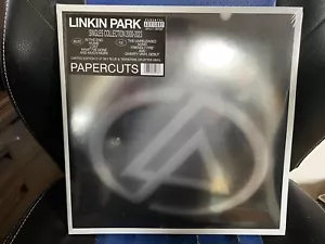 LIMITED EDITION LINKIN PARK PAPERCUTS DBL SKY BLUE & TANGERINE SPLATTER VINYL - Picture 1 of 5