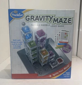 GRAVITY MAZE! by THINKFUN Falling Marble Logic Game EXCELLENT CONDITION Complete - Picture 1 of 8