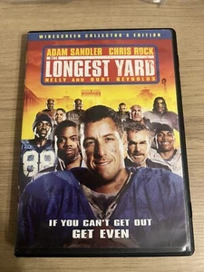 The Longest Yard (DVD, 2005, Widescreen) Featuring Adam Sandler And More! - Foto 1 di 1