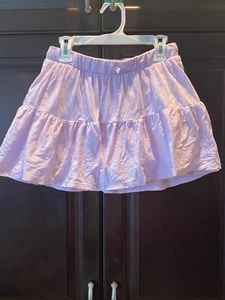 Cat & Jack Girls Size L 10/12 Skort Hem Tiered Lavender - Picture 1 of 8