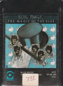 BLUE MAGIC: "THE MAGIC OF THE BLUE" FACTORY SEALED 8-TRACK TAPE 1974 - Imagen 1 de 3