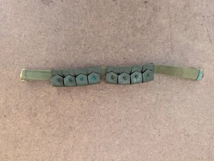 GI Joe 1964 Vintage Hasbro 12” cinturón de cartucho verde, material grueso - Imagen 1 de 13