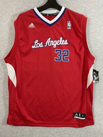 Griffin  #32 Los Angeles Lakers Adidas Jersey Red - NEW Cover