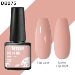 MTSSII 7ml Nude Luminous Rubber Base Gel Soak off UV Gel Nail Polish Varnish DIY - Picture 1 of 277